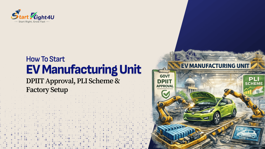 EV Manufacturing Unit Setup in India